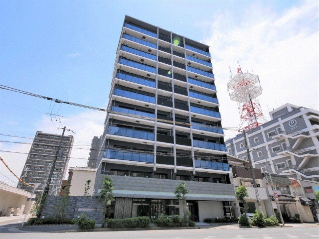 大阪市淀川区新高３丁目の賃貸マンションの外観