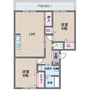 メゾン桃山台の間取り