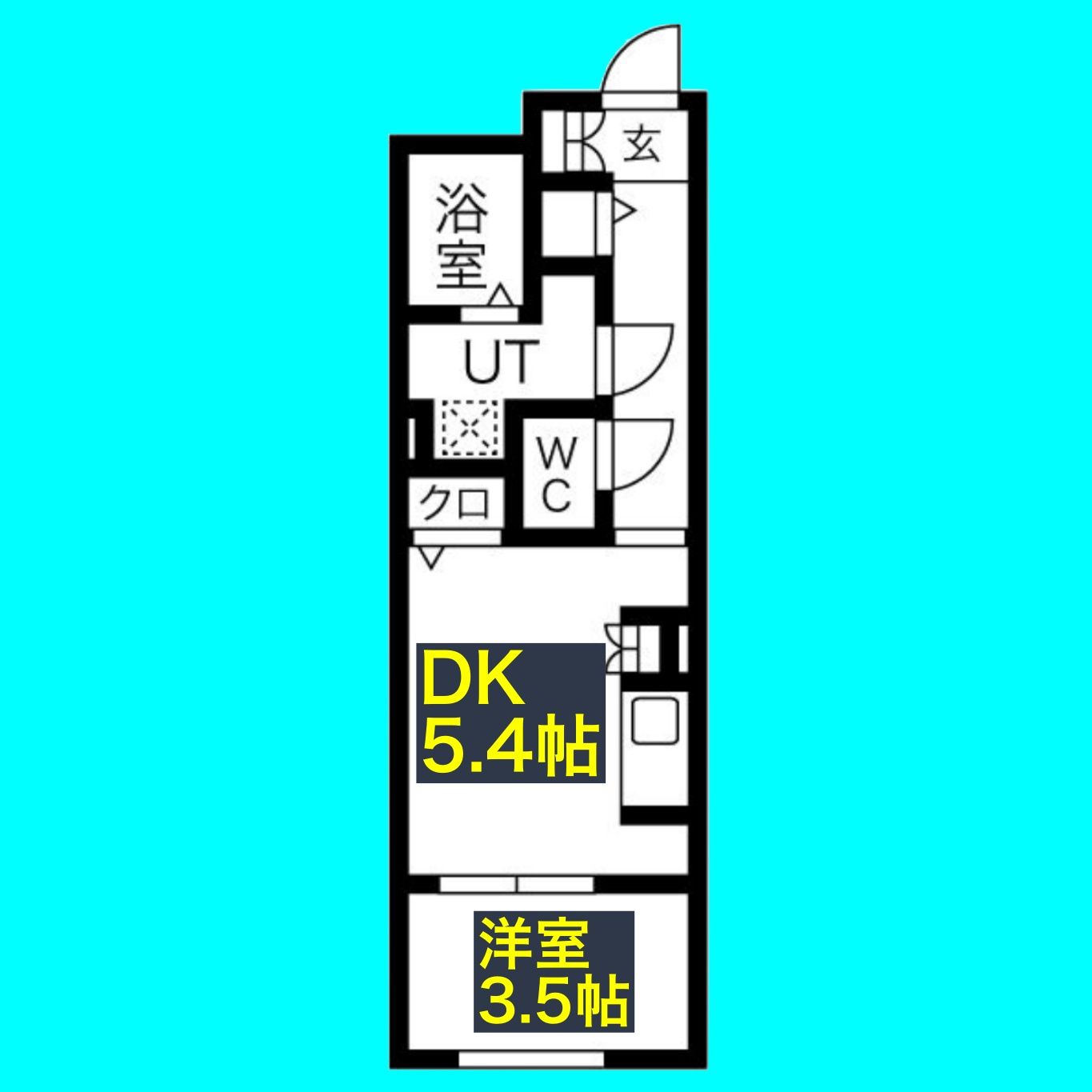 クレストタップ大曽根の間取り