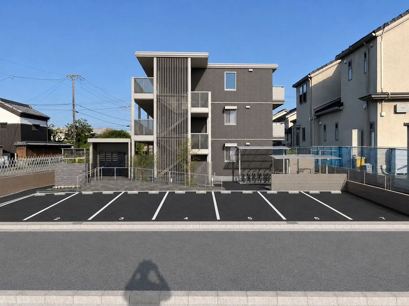 aruROOM高林の駐車場