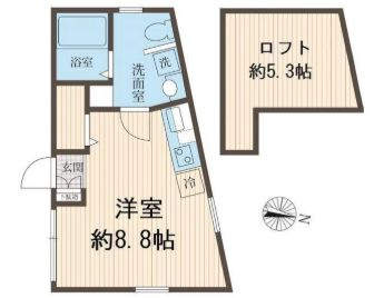 翔kiyosumiの間取り