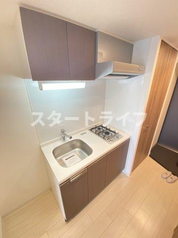 大阪市淀川区木川西１丁目の賃貸マンションのキッチン