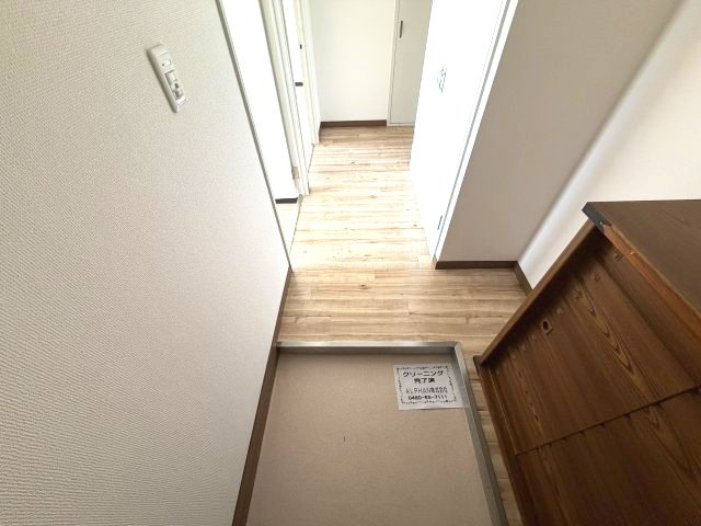 ルネ春日部の玄関|落ち着いた玄関です