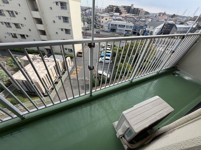 ルネ春日部のバルコニー|開放的で明るい空間を演出してくれるバルコニーです