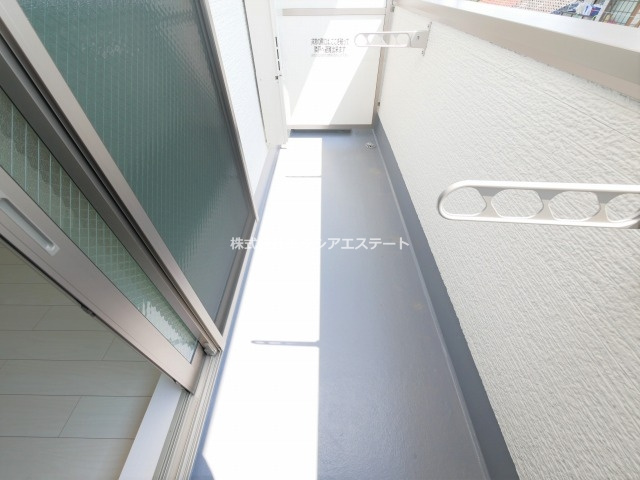 クラウド 昭和町のバルコニー