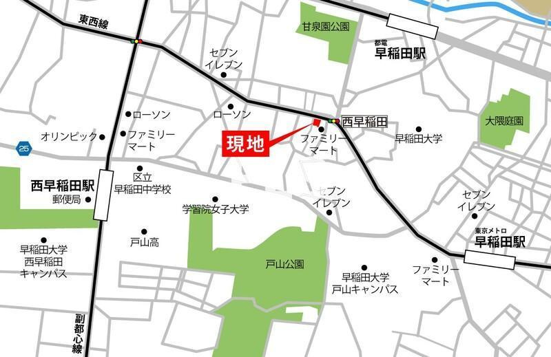 新宿区西早稲田２丁目の賃貸マンションの設備