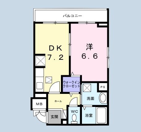 Ｌｅｓ　ａｉｌｅｓ‐レゼル‐の間取り