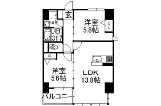 【間取り】 | スペースシップⅡ青砥 | ☆間取り☆