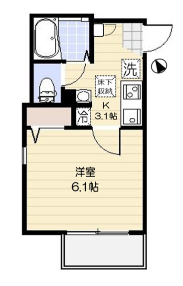 THE ITABASHI HOUSEの間取り