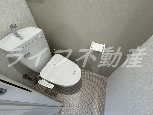 ハイムデダチのトイレ|ゆったりとした空間のトイレです