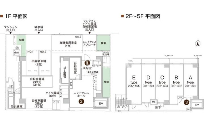 【区画図】パークアクシス錦糸町レジデンス