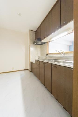 福岡市城南区神松寺３丁目の賃貸マンションのキッチン|物件の画像4