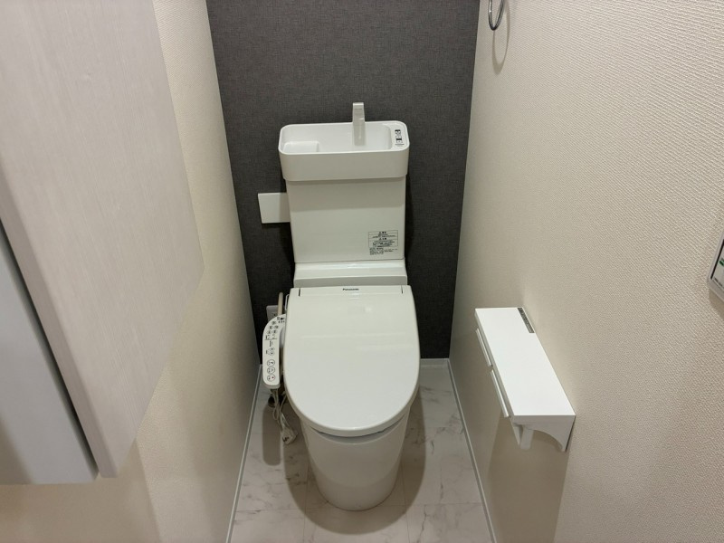 パークヴィラ桜木のトイレ|シンプルで使いやすいトイレです
