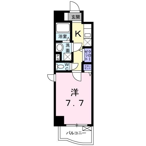 プラシードの間取り|間取りです。
