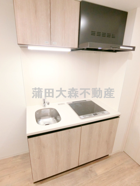 ハーモニーグラシア蒲田のキッチン|2口IHシステムキッチン