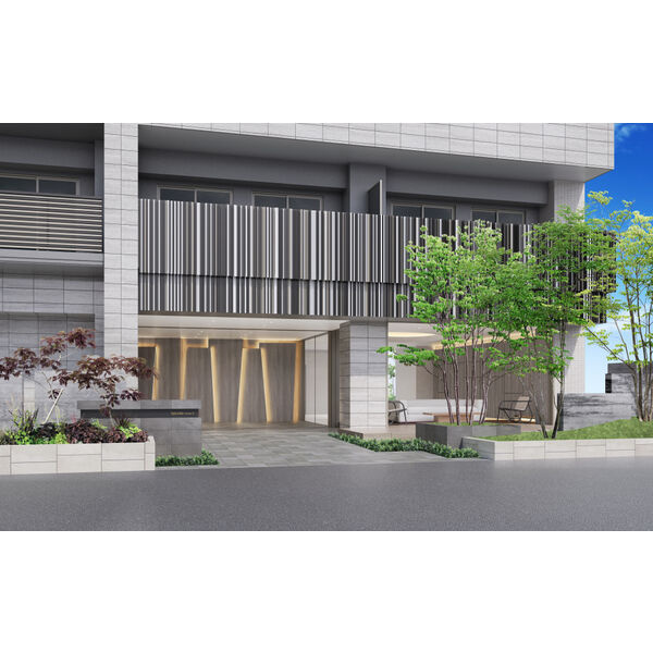 スプランディッド難波VIのエントランス