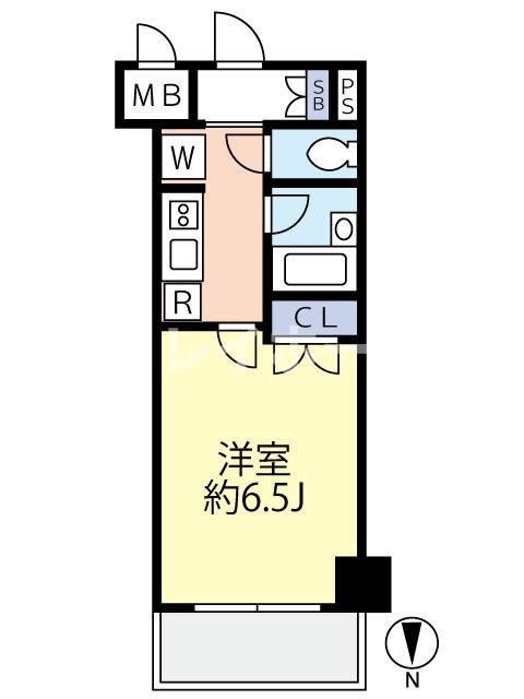 クレイシア蒲田の間取り