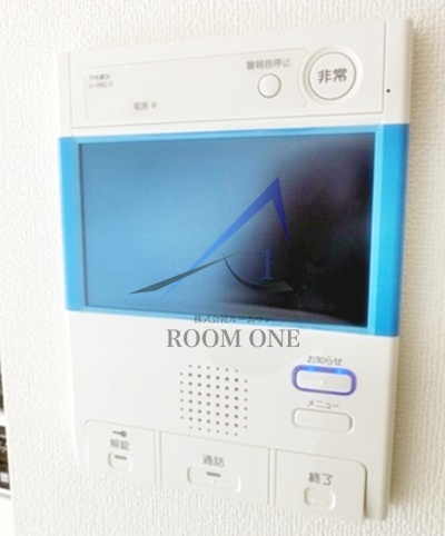ニューハイム上板橋のセキュリティ|モニター付きインターホンです。