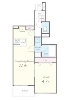 【間取り】 | シエルブルー亀戸