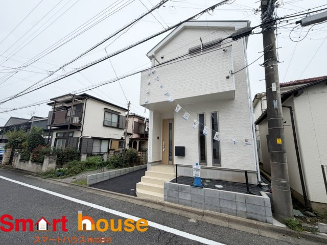 福生市北田園第12　新築1棟の前面道路含む現地写真