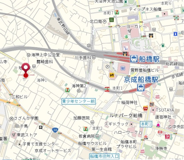 ユニゾン　ウエストの地図|★案内図★