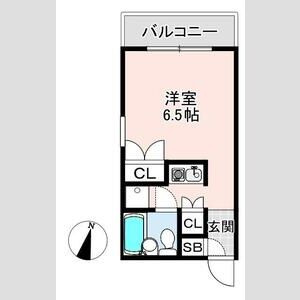 NOBSUN阪急六甲の間取り