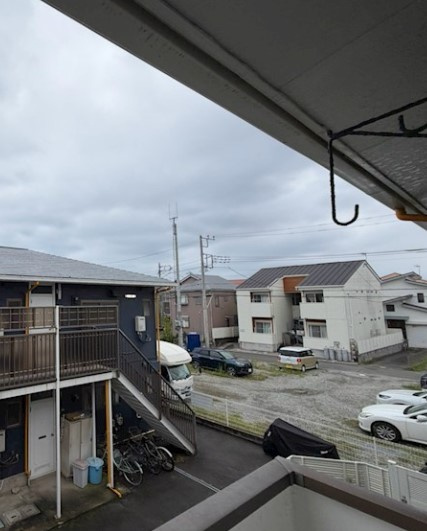 平塚市袖ケ浜のアパートの展望