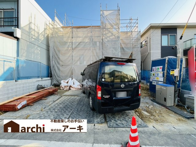 東海市荒尾町奥曽山1-41『仲介手数料無料』新築一戸建て・建売の外観|　A号棟　1F:LDK17.5帖に隣接する洋室5.25帖　CL設置はお子様の遊び場・奥様の家事室に便利！2F:主寝室7.5帖　WIC設置！洋室6帖・洋室5.25帖　CL設置♪南面ワイドバルコニー♪