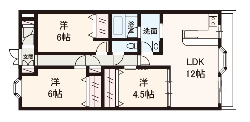 【間取り】 | グレイスランドマーク堺・光明池 | 8階部分・南東向きにつき、陽当り・眺望良好！収納充実の3LDKリフォーム物件。自走式駐車場1台無料確保！
