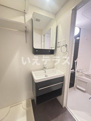 セレニテ神戸元町クレアの洗面所|スペースが確保できる洗面所です
