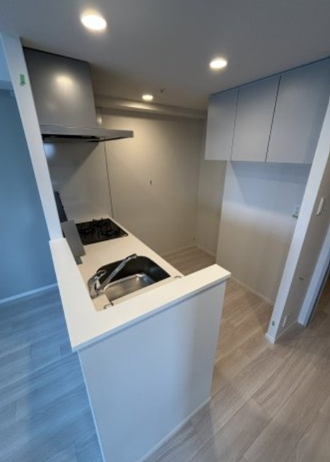 文京区本郷３丁目の賃貸マンションのキッチン