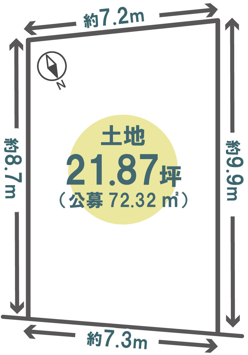 寺田町　建築条件無土地