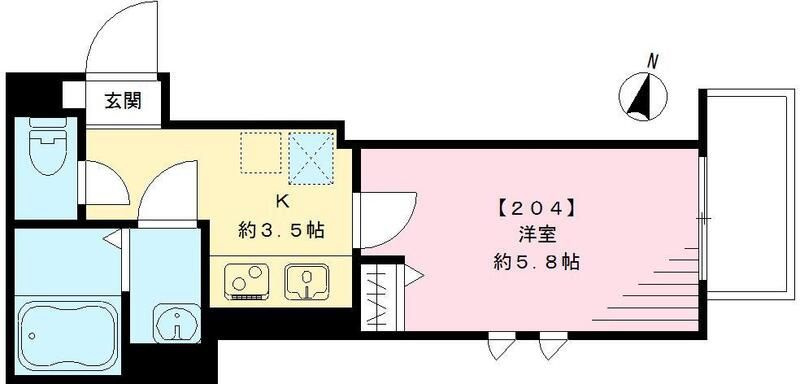 Ｐａｌｕｄｅ新桜台（パルーデ新桜台）の間取り