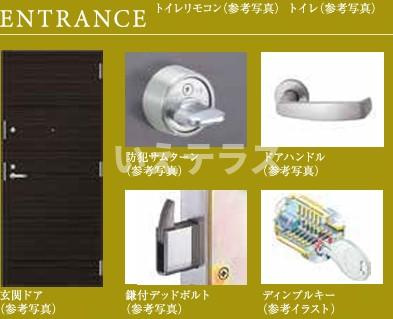 ソルテラスKOBEハーバーランドARCOの玄関|明るい玄関です