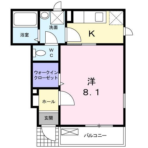 アルカンシエルの間取り