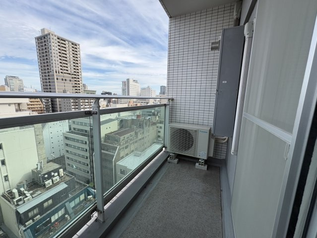 シティタワー大阪のバルコニー