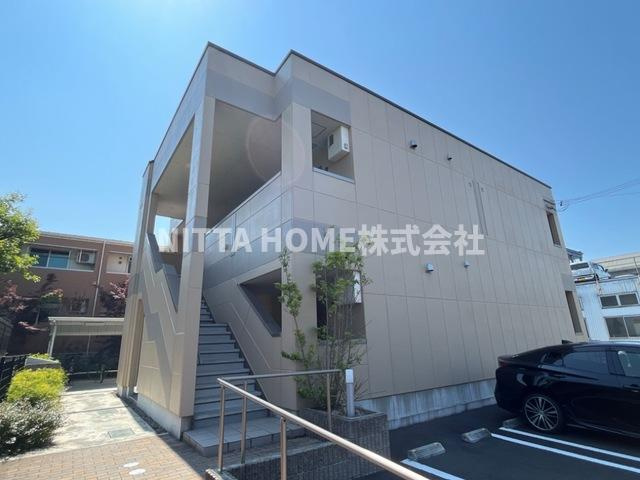 福知山市字堀のアパートの外観