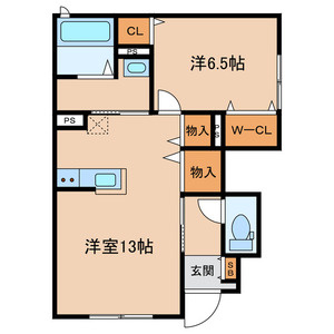 福岡市東区水谷１丁目のハイツ