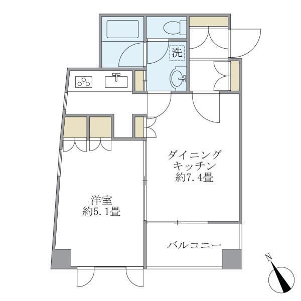 ＣＡＳＡ文京動坂の間取り