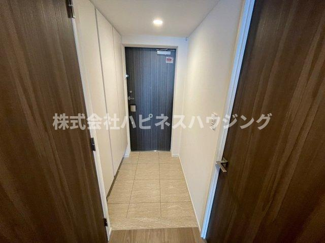 ベルヴュコート柏の玄関