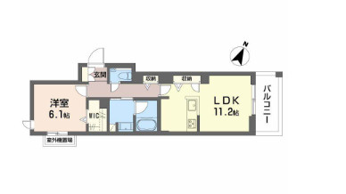 グレイス神戸住吉の間取り