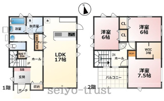 【間取り】 | ☆安佐北区口田南１丁目　新規分譲☆