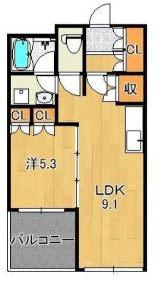 グランシャリオ【キャッシュバック対象物件】の間取り
