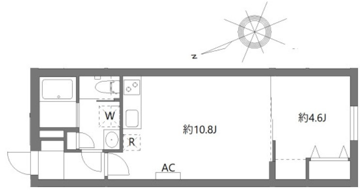 ケリア中板橋の間取り