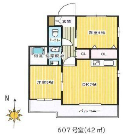 【間取り】 | アイビーガーデン | 他号室参考