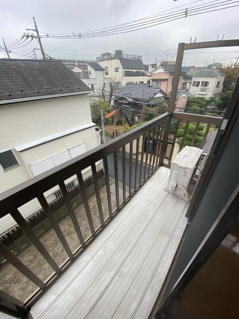 ニューライフ越塚のバルコニー