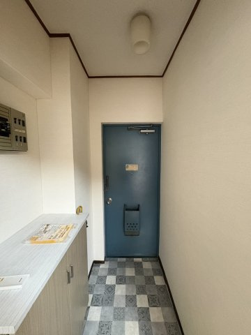 南博多パールシャトーの玄関|毎日通る玄関はこちらです