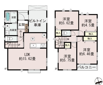 千葉市中央区東千葉一丁目　新築分譲住宅A号棟