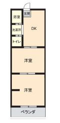 芦田マンションの間取り
