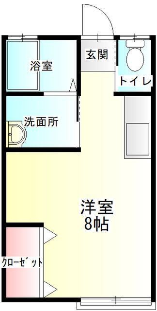 青葉荘の間取り